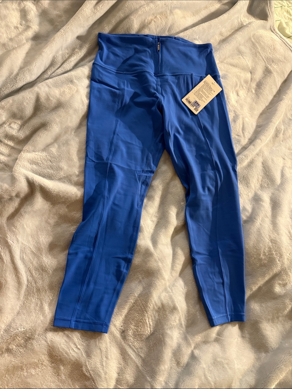 lululemon athletica high rise leggings with zipper